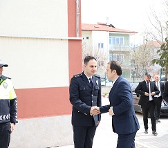 KAYMAKAMIMIZ SAYIN ENGİN TOK EMNİYET PERSONELİ İLE BAYRAMLAŞTI 