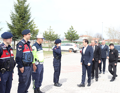 KAYMAKAMIMIZ SAYIN ENGİN TOK JANDARMA PERSONELİ İLE BAYRAMLAŞTI 