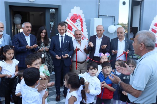 KAYMAKAMIMIZ SAYIN HİCABİ AYTEMÜR ÖZEL GÜNEŞ ANAOKULUNUN AÇILIŞINA KATILDI 